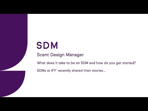 SDM: Scent Design Managers at IFF Share Their Stories