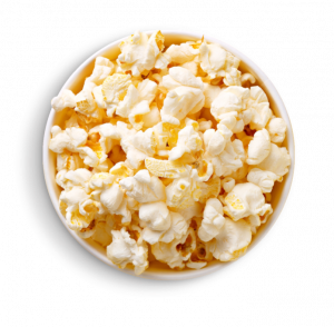 A bowl of popcorn