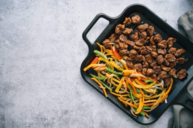 Meat and vegetables