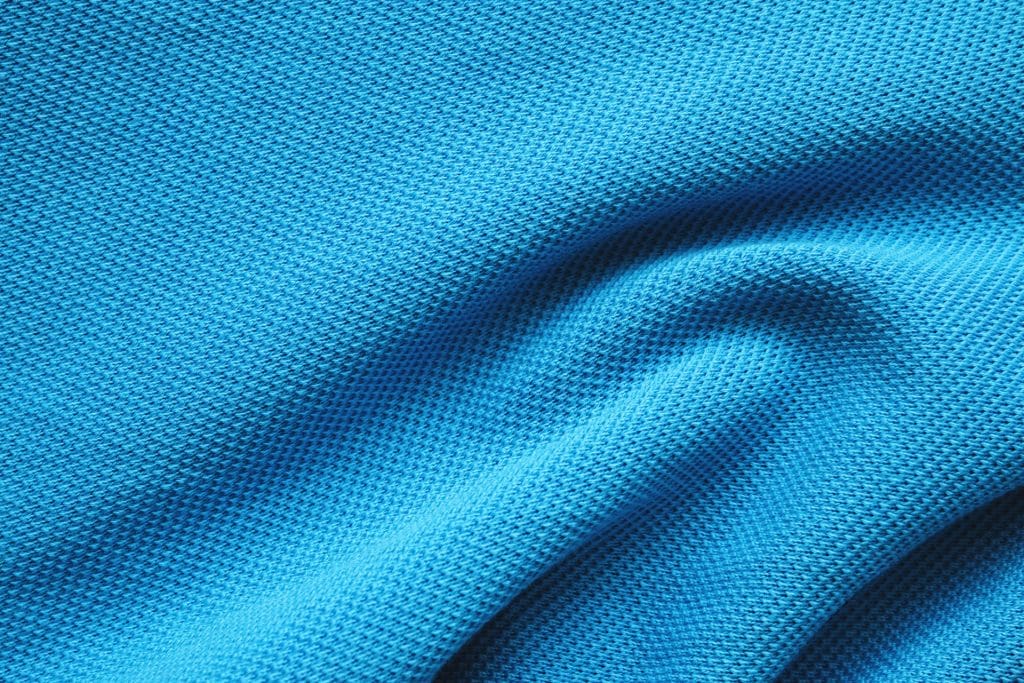 Blue fabric