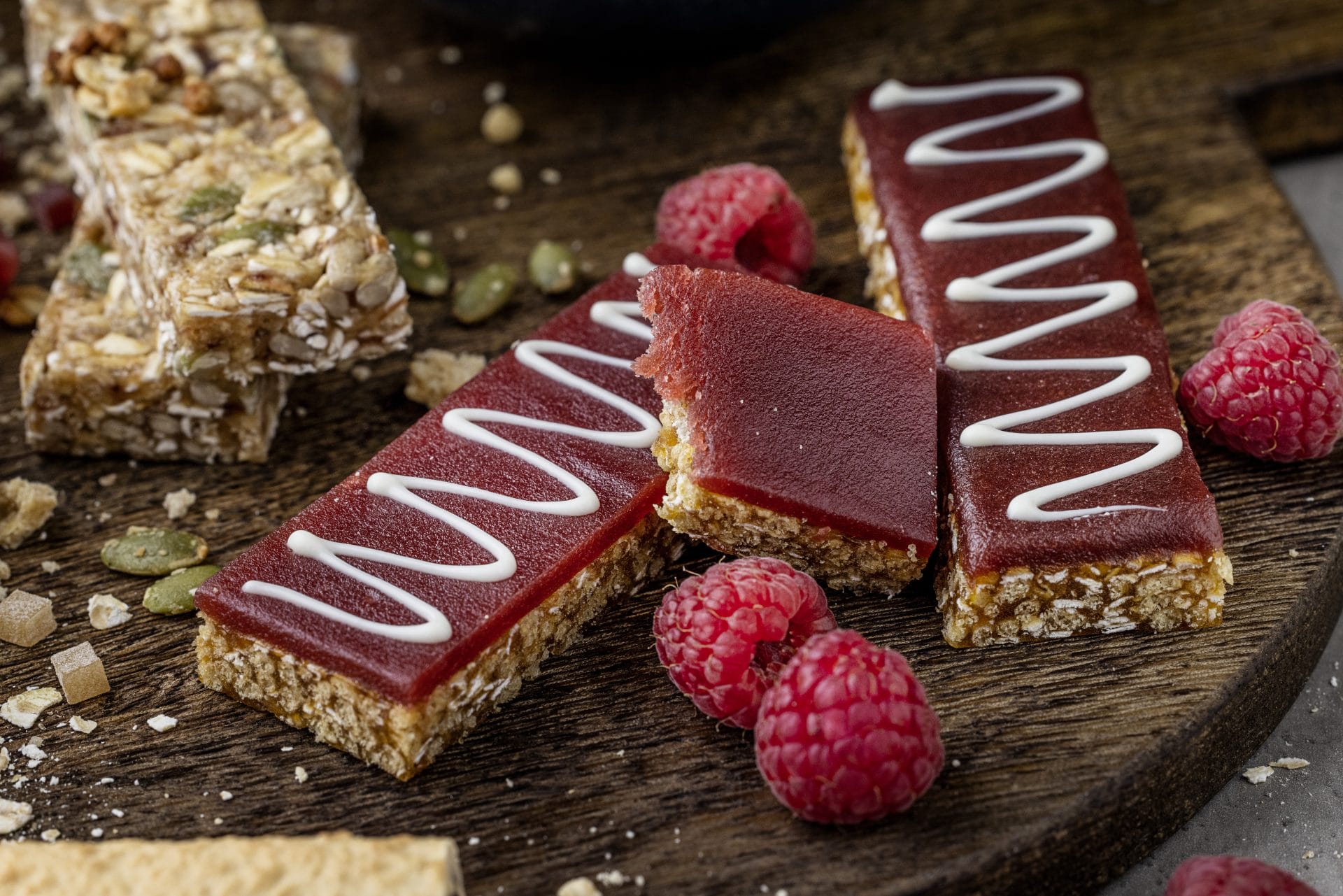 A nutritional bar showcasing IFF’s bar solutions.