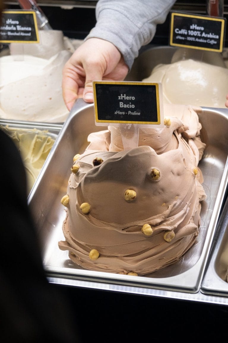 No added sugar gelato