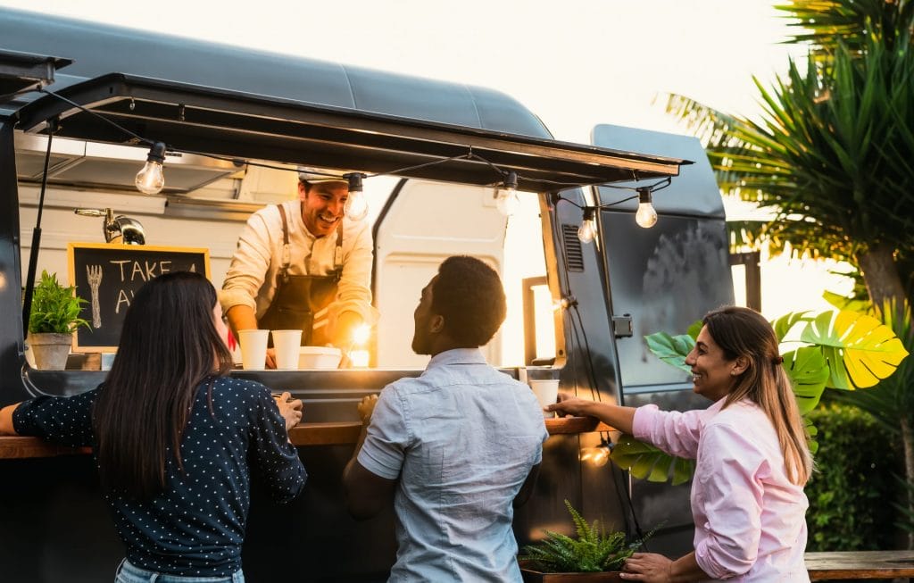 A food cart