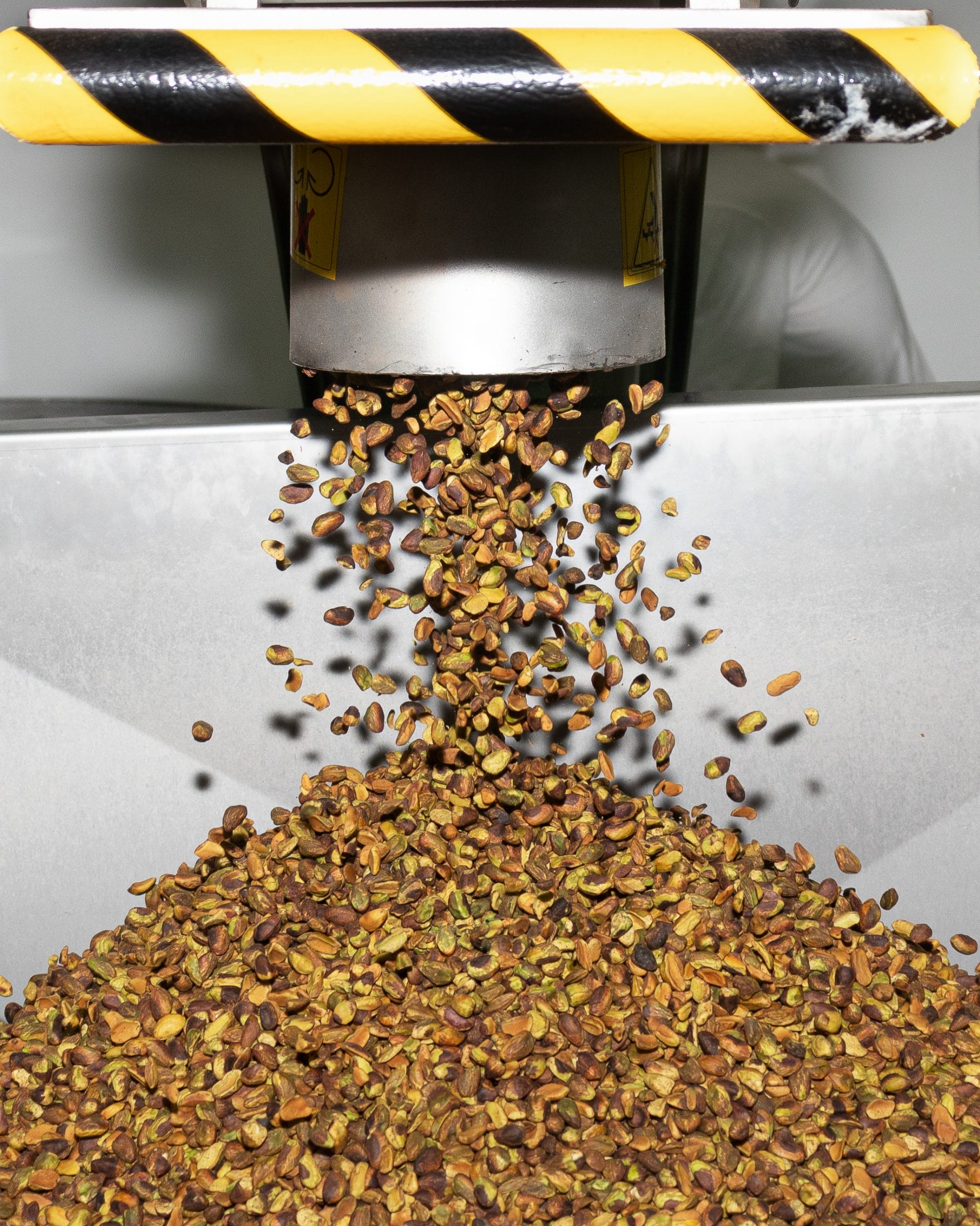 Falling pistachios