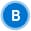 B icon