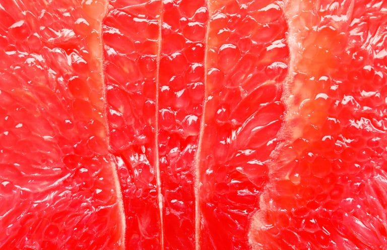 Grapefruit heart