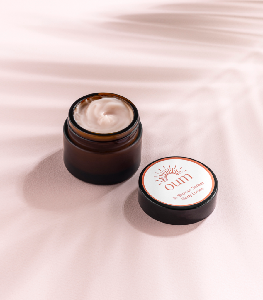 Oum In-shower sorbet body lotion