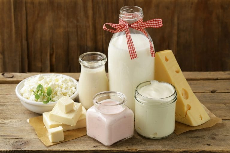 Different types of dairy