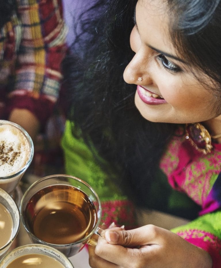 A young Indian woman