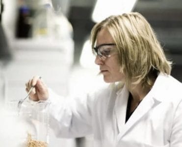 A female scientist