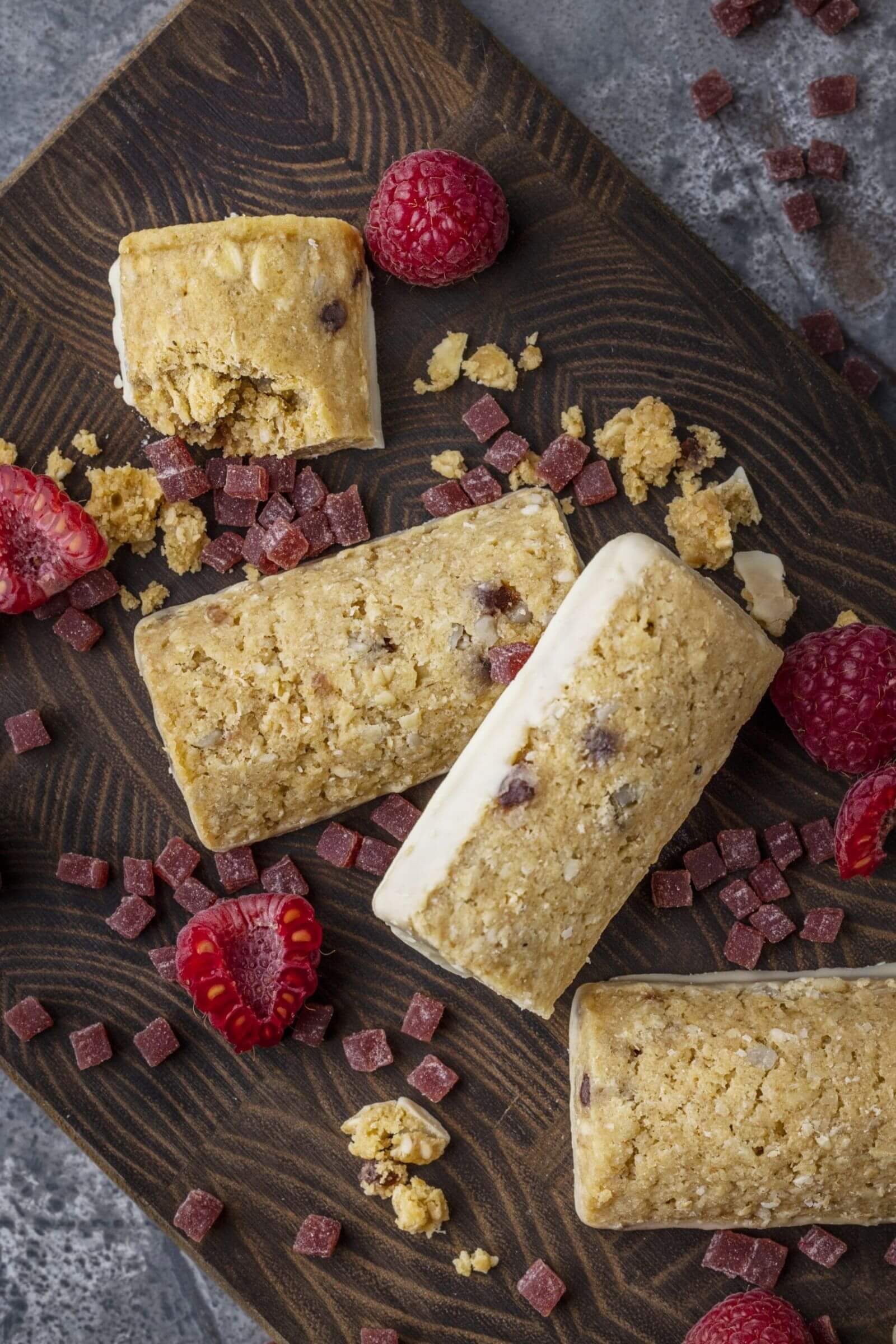 Freshly baked oat bars developed by IFF.