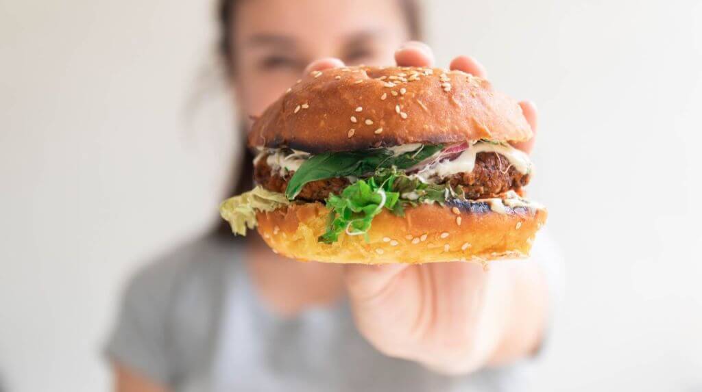 plant based burger