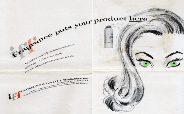IFF Fragrance Puts Your Product Here.Hairspray