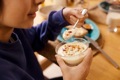 Plant base yogurt