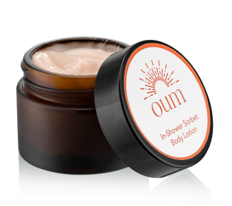 In-shower body lotion Oum IFF
