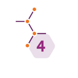 Hexagonal shape labeled 