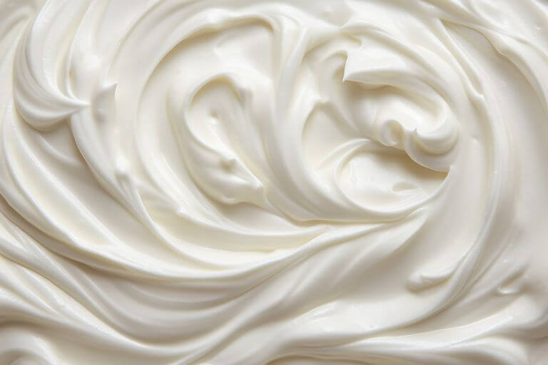 creamy vanilla yogurt