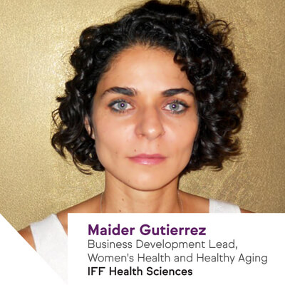 Maider Gutierrez, Business Development Lead for Women’s Health and Healthy Aging