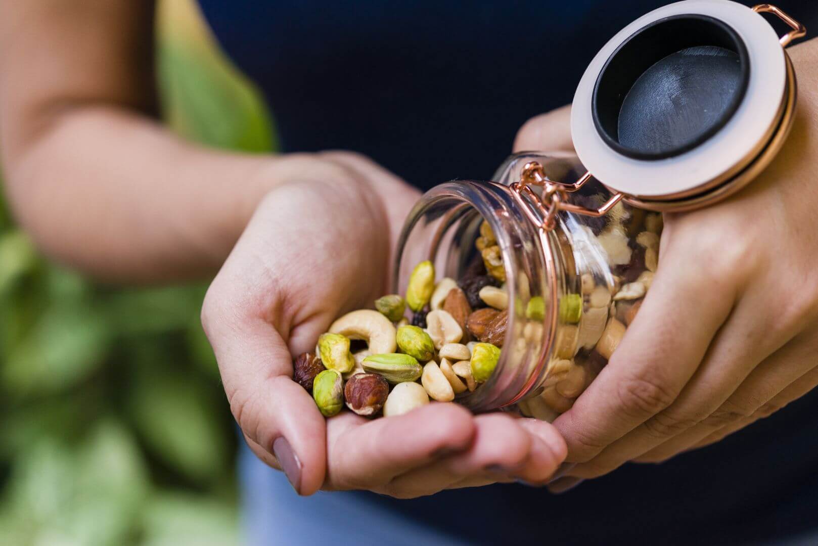 Whole-food snack rich in natural enzymes and nutrients supporting microbiome balance and metabolic health, aligned with probiotic formulation from a health supplements manufacturer